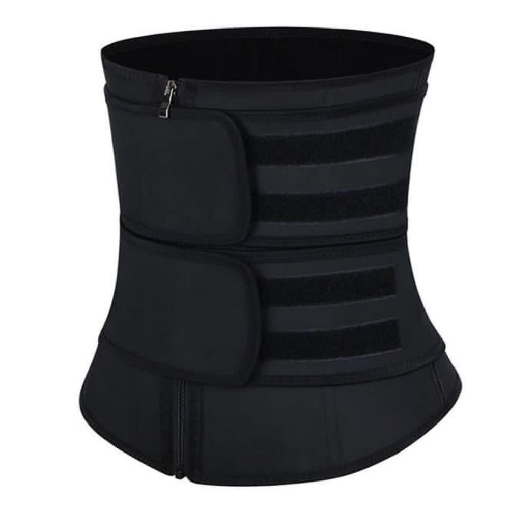 Waist Trainer for Women 2 Straps 7 Bones Workout Sauna Trimmer Exercise Corset - Picture 5 of 16